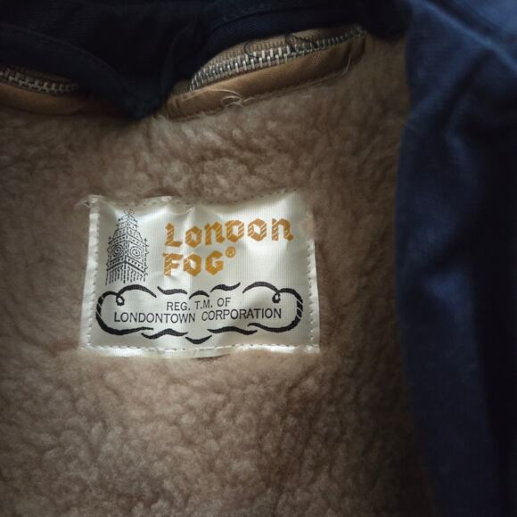 Vintage London Fog Navy Dressy Coat 4t - Picture 3 of 7